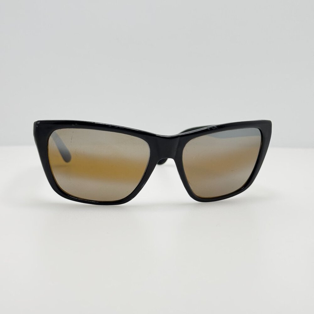 Pan Oceanic Sunglasses Black Nylon Taiwan R.O.C. Vintage Retro